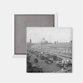 1904 Quincy Market Boston Magnet (Voorkant / Achterkant)