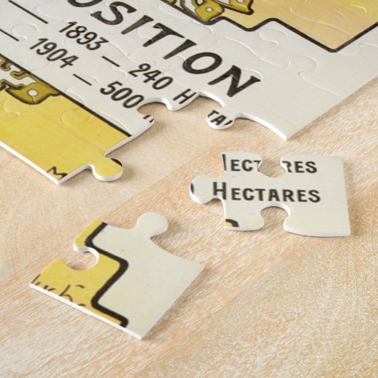 1904 World's Fair By Alphonse Mucha Legpuzzel (Zijkant)