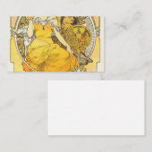 1904 World's Fair By Alphonse Mucha Visitekaartje (Voorkant / Achterkant)