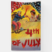 1905, 4e juli spandoek (Verticaal)