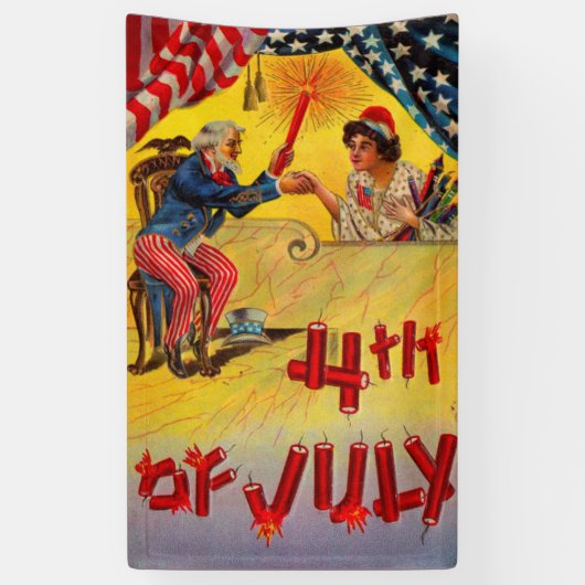 1905, 4e juli spandoek (Verticaal)