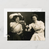 1905 Bier die de Vrienden van het Meisje drink Briefkaart (Voorkant / Achterkant)