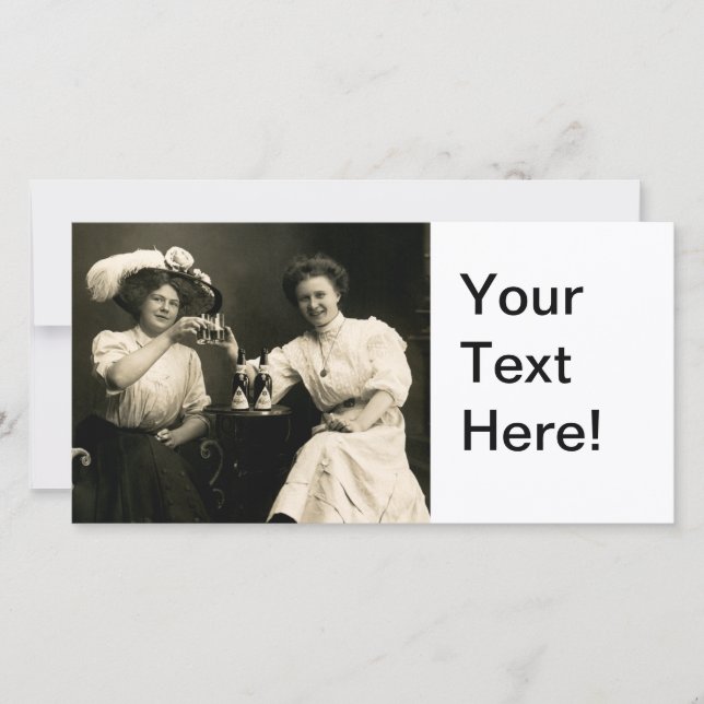 1905 Bierdrinkende vriendinnen (Voorkant)