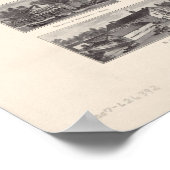 1905 Branford, CT Birds Eye Uitzicht Panoramic Map Poster (Hoek)