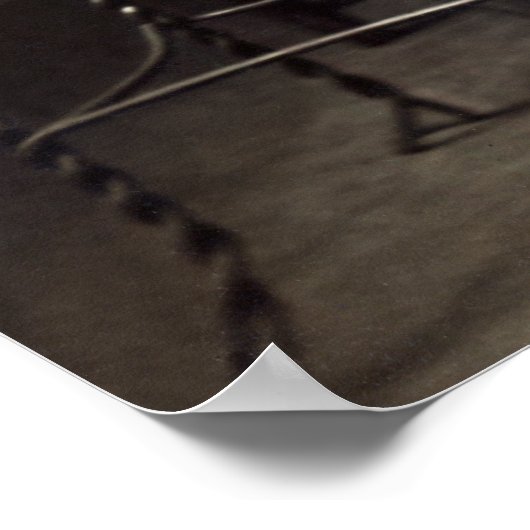 1905 Drink honden Poster (Hoek)