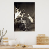 1905 Drink honden Poster (Keuken)