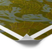 1905 Europees zwembad voor zwemvissen Poster (Hoek)