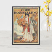 1905 Goede Bewaring Wenskaart Kaart (Gele Bloem)