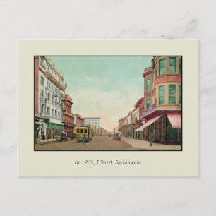  1905 J Street, Sacramento, Cal. Briefkaart