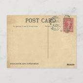 1905  Maria en haar Lam Rijm Post Kaart (Achterkant)