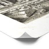 1905 Parsons, WV Bird's Eye Uitzicht Panorama Poster (Hoek)