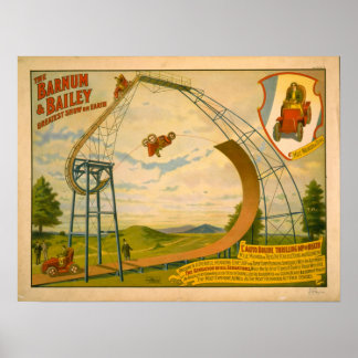 1905 Poster van Barnum en Bailey Circus