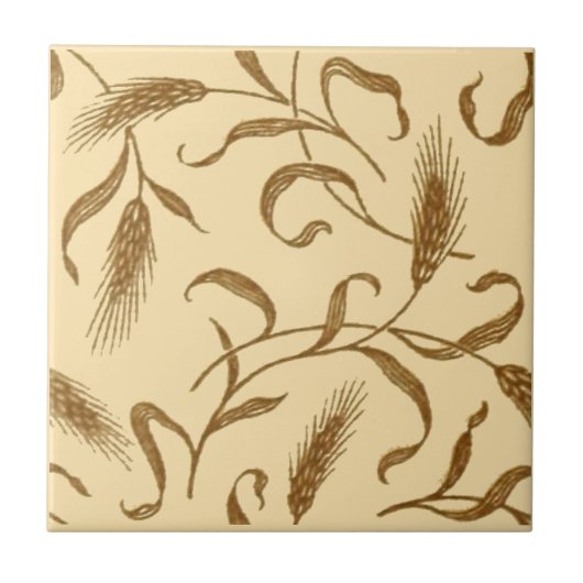  1905 Tarwepatroon Tegeltje (Voorkant)