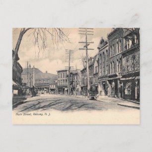 1905 Winkels Main St. Rahway NJ  Briefkaart
