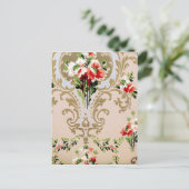 1906 Achtergrond zeeslakken Briefkaart (Staand voorkant)