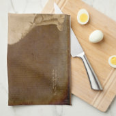 1906 De bevelhebber kleedde kat RPPC Theedoek (Quarter Fold)