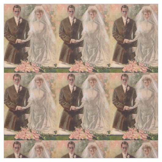 1906 Edwardiaanse bruiloft Stof (Swatch)