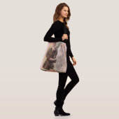 1906 Edwardian bruiloft Crossbody Tas (Op model)