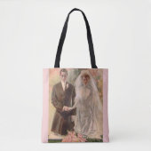 1906 Edwardian bruiloft Tote Bag (Voorkant)