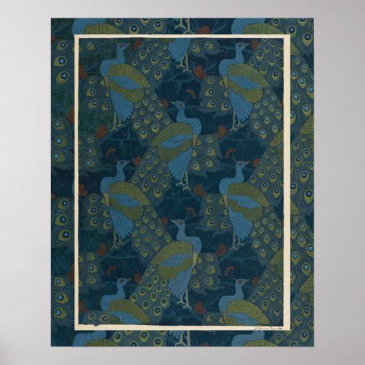 1906  Europese vredeskunsten Poster (Voorkant)