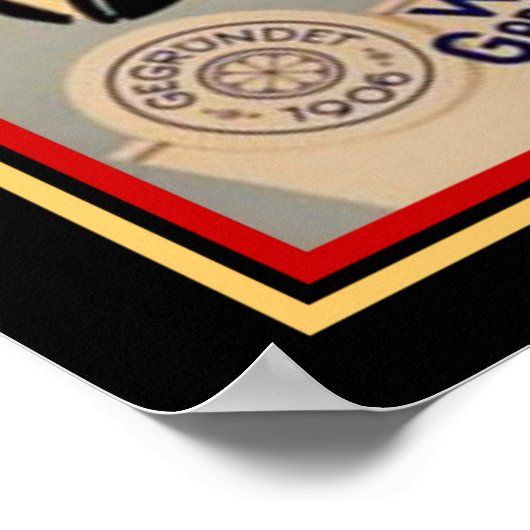 1906 German Bock Beer Advertisement 16x20 Poster (Hoek)