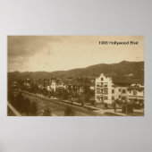 1906 Hollywood Blvd Print (Voorkant)
