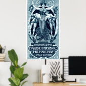 1906 Internationale Expo in Milaan Poster (Thuiskantoor)