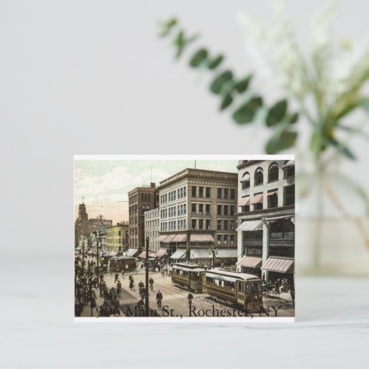 1906 Main St., Rochester, NY Briefkaart (Staand voorkant)
