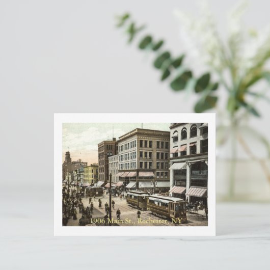1906 Main St., Rochester, NY Briefkaart (Staand voorkant)