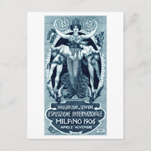 1906 Milan International Expo Briefkaart