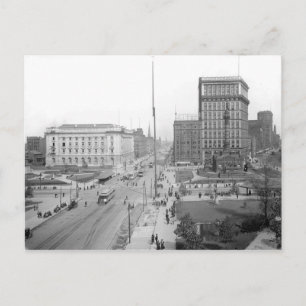 1906 Public Square Cleveland Ohio Briefkaart