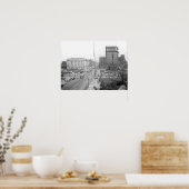 1906 Public Square Cleveland Ohio Poster (Keuken)