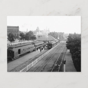 1906 Station Petosky Mass. Briefkaart