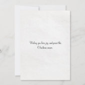 1906 vogels in sneeuwkerst feestdagenkaart (Achterkant)