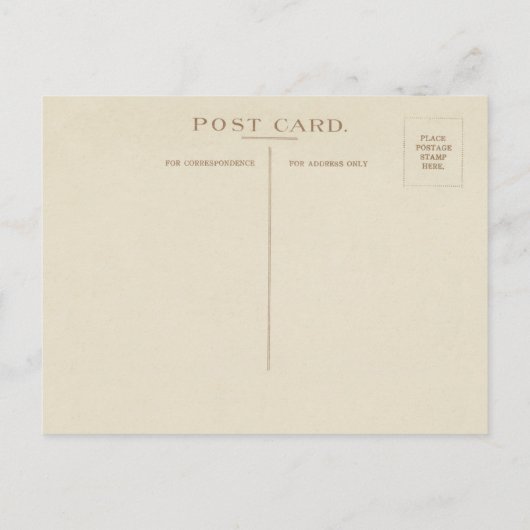  1906 vogels in sneeuwkerst feestdagenkaart (Achterkant)