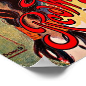 1907 Afdruk voor nieuwe muziekbladen Poster (Hoek)