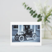 1907 Automobiel - Vintage Briefkaart (Staand voorkant)