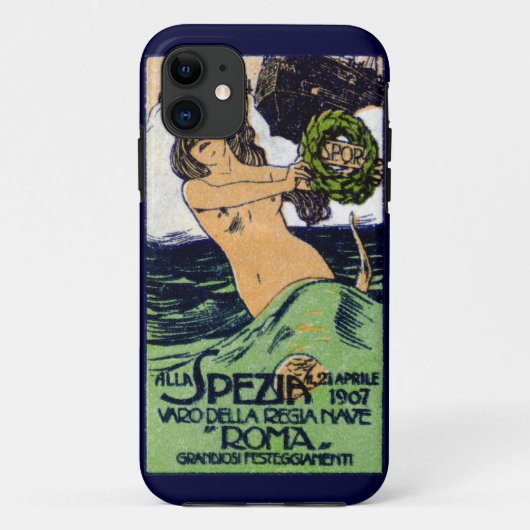 1907 Italiaans slagschip Roma Case-Mate iPhone Case (Achterkant)
