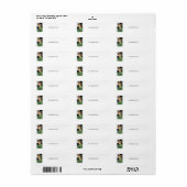 1907 Italiaans slagschip Roma Etiket (Full Sheet)