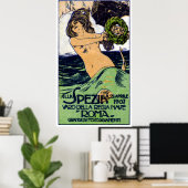 1907 Italiaans slagschip Roma Poster (Thuiskantoor)