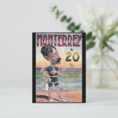 1907 Vintage Monetrrey Cigar Advertisement Briefkaart (Staand voorkant)