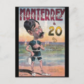 1907 Vintage Monetrrey Cigar Advertisement Briefkaart (Voorkant)