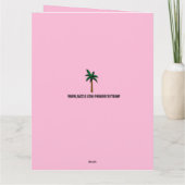 19080S MEISJES WILLEN GEWOON PLEZIER VERJAARDAG KA KAART (Achterkant)