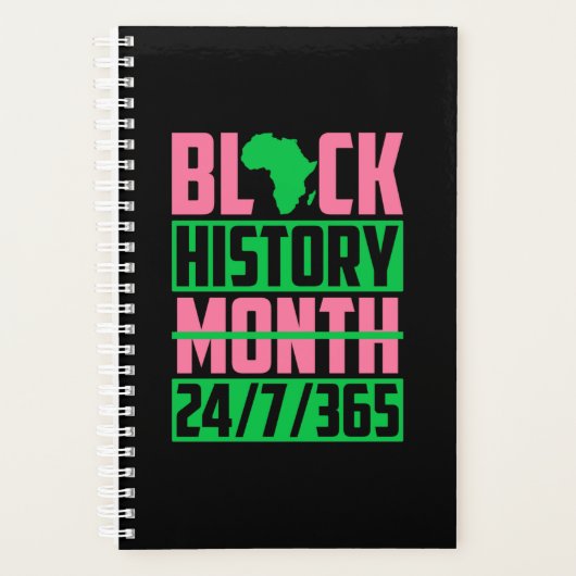 1908 AKA Black History Month Planner (Voorkant)