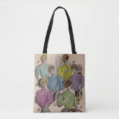 1908 Gimbels dames blouses waïst nr. 1 Tote Bag (Voorkant)