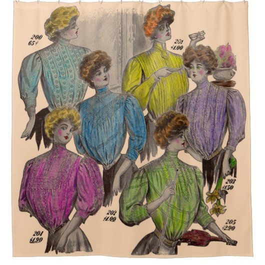 1908 Gimbels dames blouses waïst nr. 2 Douchegordijn (Voorkant)