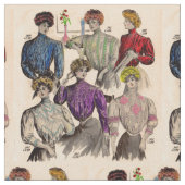 1908 Gimbels dames blouses waïst nr. 2 Stof (Close Up)