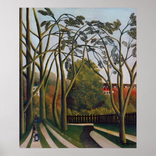 1908 Henri Rousseau Painting Poster (Voorkant)