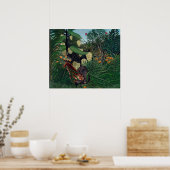 1908 Henri Rousseau Painting Poster (Keuken)