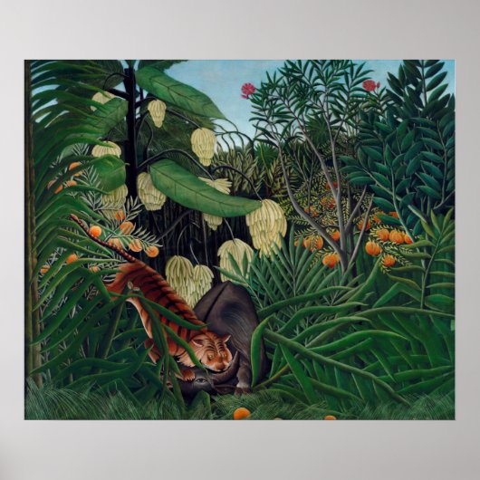 1908 Henri Rousseau Painting Poster (Voorkant)